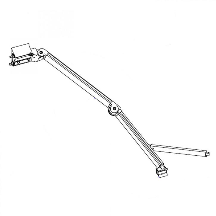 Thule Knikarm Compleet LH 8000 >4.00, Caravans en Kamperen, Voortenten en Luifels, Ophalen of Verzenden