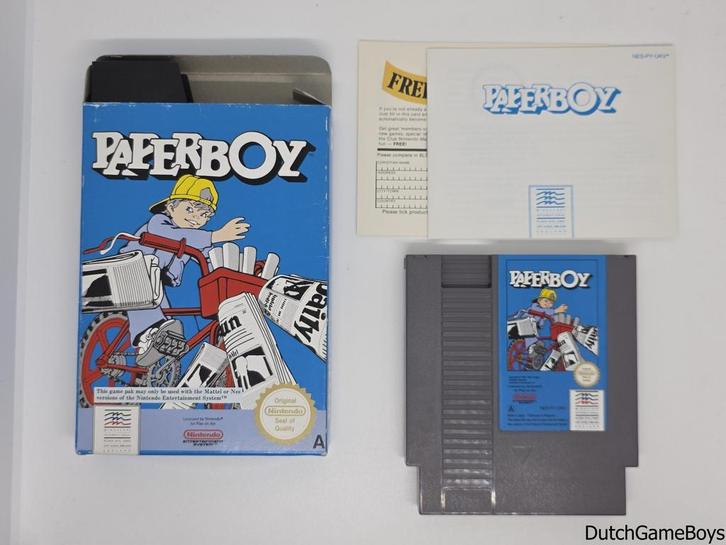 Nintendo Nes - Paperboy - UKV, Spelcomputers en Games, Games | Nintendo NES, Gebruikt, Verzenden
