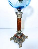 Unis France - Petroleumlamp - Glas, Kristal, Metaal, Antiek en Kunst
