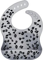 Chewies - Siliconen Slab Leopard Grey, Kinderen en Baby's, Babykleding | Overige, Nieuw, Meisje, Chewies, Ophalen of Verzenden