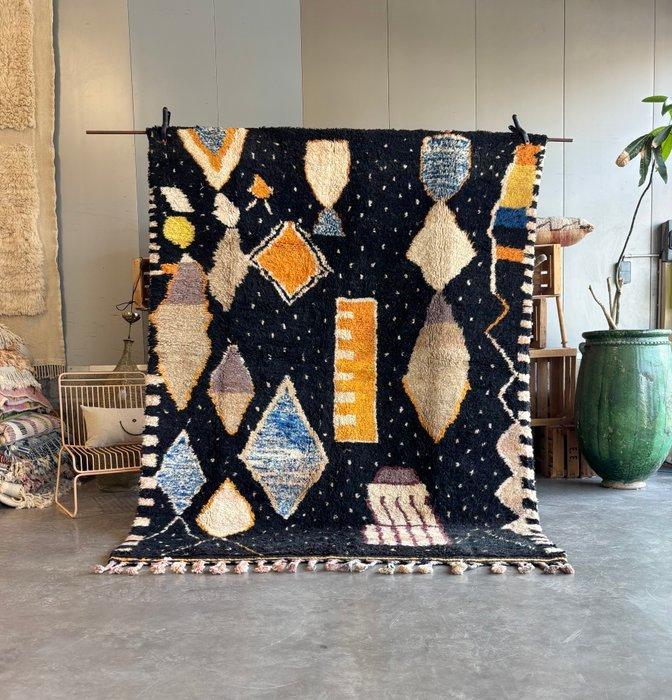 Modern Beni Ouarain wollen tapijt – 200 x 280 cm –, Huis en Inrichting, Stoffering | Tapijten en Kleden