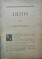 Remy de Gourmont - Essais dArt Libre [revue] : Lilith -