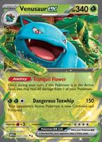 Venusaur ex 003/165 pokemon 151, Ophalen of Verzenden, Nieuw, Losse kaart, Foil