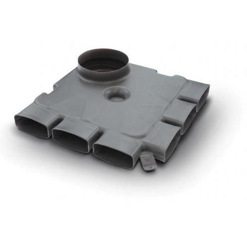 Vasco Easyflow aansluitplenum 6 kanaals   2 stuks, Doe-het-zelf en Verbouw, Verwarming en Radiatoren, Verzenden