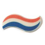Callebaut Marsepeinen Decoratie Vlag Wapperend NL 100st., Hobby en Vrije tijd, Taarten en Cupcakes maken, Verzenden, Nieuw