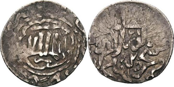 Dirhem Seldschuken von Rum Ghiyath al din Kay Khusru Iii..., Postzegels en Munten, Munten | Azië, Verzenden