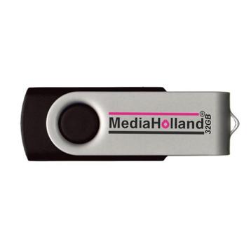 MediaHolland® USB Stick USB2.0 Twister 32GB MediaHolland beschikbaar voor biedingen