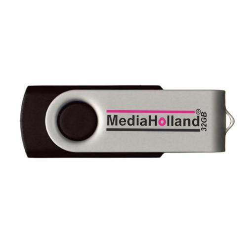 MediaHolland® USB Stick USB2.0 Twister 32GB MediaHolland, Computers en Software, USB Sticks, Verzenden