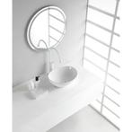 Wiesbaden Barco Waskom Ovaal - 40x33x14.5cm - Keramiek -, Doe-het-zelf en Verbouw, Sanitair, Ophalen of Verzenden, Nieuw