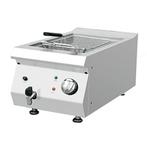 GGM Gastro | Friteuse - 13 liter - 4,5 kW - met aftapkraan |, Witgoed en Apparatuur, Frituurpannen, Verzenden, Nieuw