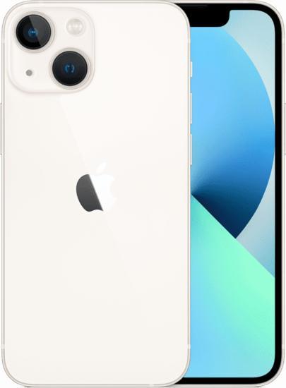 nieuwstaat Apple iPhone 13 mini wit 128GB + nieuwe accu 1..., Telecommunicatie, Mobiele telefoons | Apple iPhone, Nieuw, Verzenden