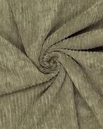 Corduroy Imitatie Leger Groen, Nieuw, Groen