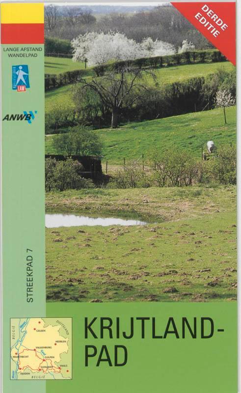 Krijtlandpad / LAW-gids streekpad / 7 9789071068492 M. Huls, Boeken, Reisverhalen, Zo goed als nieuw, Verzenden