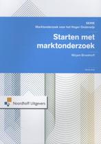 Marktonderzoek voor het Hoger Onderwijs  -   Starten met, Boeken, Gelezen, Mirjam Broekhoff, Onbekend, Verzenden