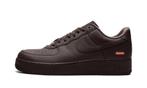 Nike Air Force 1 Low Supreme Baroque Brown - maat 44, Bruin, Verzenden, Nieuw, Sneakers of Gympen