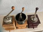 Koffiemolen (3) - hout, metaal, Antiek en Kunst, Antiek | Keukenbenodigdheden