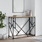 vidaXL Wandtafel 100x40x80 cm bewerkt hout sonoma, Huis en Inrichting, Tafels | Bijzettafels, Verzenden, Nieuw