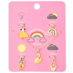 Fako Bijoux - Kinderketting  Op Kaart Met Extra Bedeltjes -, Sieraden, Tassen en Uiterlijk, Verzenden, Nieuw