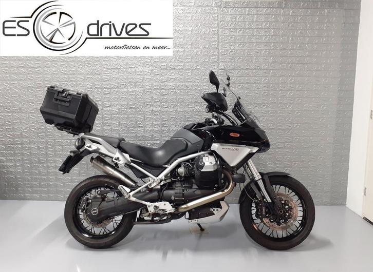 Moto Guzzi Stelvio 1200 | 16.467 km | 2008 | koffer | 1200GS, Motoren, Motoren | Moto Guzzi, Toermotor, Motorrijbewijs A, 2 cilinders