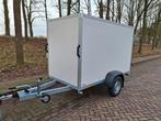 DEMO-actie!! Gesloten aanhangwagen 250x130x150 geremd 1350kg, Auto diversen, Aanhangers en Bagagewagens, Ophalen, Nieuw