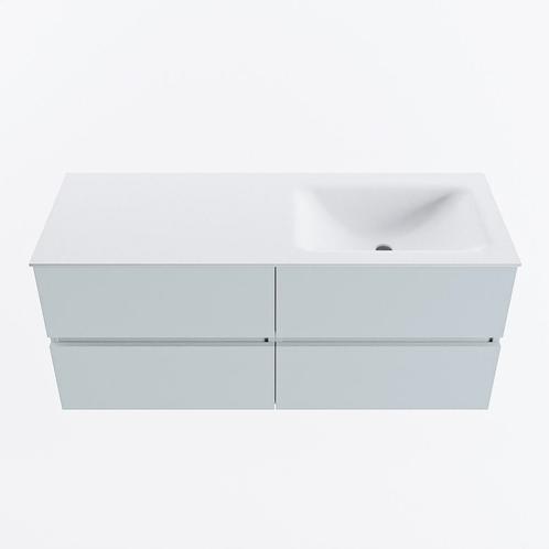 MONDIAZ VICA 120cm badmeubel onderkast Clay 4 lades., Doe-het-zelf en Verbouw, Sanitair, Bad, Nieuw, Ophalen of Verzenden