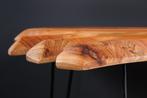 Massief houten consoletafel WILD 105 cm natuurlijke acacia, Huis en Inrichting, Tafels | Sidetables, Ophalen of Verzenden, Nieuw