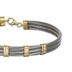 Zonder Minimumprijs - Armband - 18 karaat Geel goud, Staal, Nieuw