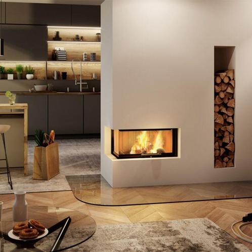 Spartherm Linear Corner 68x46x51 (vaste greep), Huis en Inrichting, Kachels, Vrijstaand, Nieuw, Hout, Ophalen of Verzenden