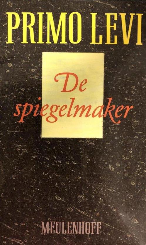 De spiegelmaker 8720193509617 Primo Levi, Boeken, Overige Boeken, Gelezen, Verzenden