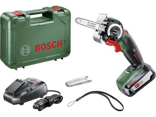 Bosch AdvancedCut 18 Microkettingzaag - Met 1 x 18 V accu en, Doe-het-zelf en Verbouw, Gereedschap | Zaagmachines, Zo goed als nieuw