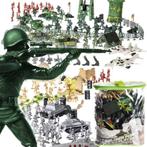 Kruzzel Militaire Basis Set - 300-delige Uitgebreide Spee..., Kinderen en Baby's, Speelgoed | Overig, Ophalen of Verzenden, Nieuw