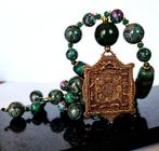 Gemengde edelstenen - Halsketting – Aangeboren erfgoed –, Antiek en Kunst