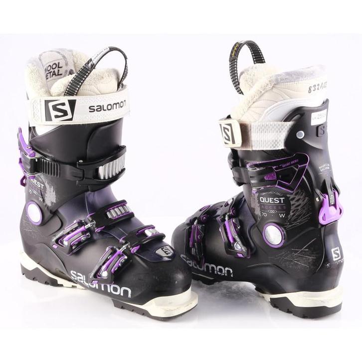 38 38,5 dames skischoenen SALOMON QUEST ACCESS 70 W, ratchet, Sport en Fitness, Skiën en Langlaufen, Skiën, Schoenen, Gebruikt