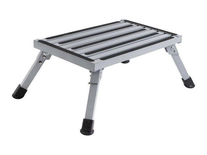 Te Velde caravan opstap enkel inklapbaar Staal, Caravans en Kamperen, Caravan accessoires, Nieuw