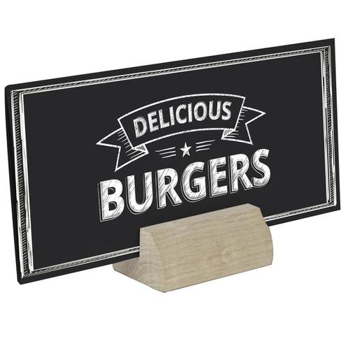 Menukaarthouder Stone Eiken 70x33 mm, Zakelijke goederen, Horeca | Meubilair en Inrichting