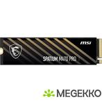 MSI SPATIUM M470 PRO PCIe 4.0 NVMe M.2 2TB, Computers en Software, Harde schijven, Verzenden, Nieuw, MSI