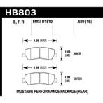 Hawk 15-20 Ford Mustang GT 5.0L / 16-17 Mustang Brembo, Auto-onderdelen, Remmen en Aandrijving, Ophalen of Verzenden, Nieuw