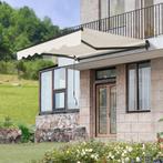 Zonnescherm / Luifel - 250 x 200 cm - Beige - Incl. Bevestig, Verzenden, Nieuw