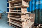 Rockwood® Tuinbank Japan Massief Suar-Hout 1.80m, Tuin en Terras, Ophalen of Verzenden, Nieuw, Hout