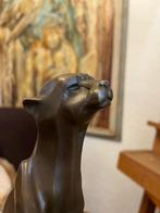 De Coux - sculptuur, Art Deco - Zittende Cheetah - 30 cm -, Antiek en Kunst