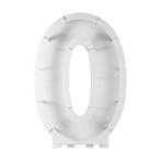 Witte Ballonnen Standaard 0 Jaar 81cm, Verzenden, Nieuw