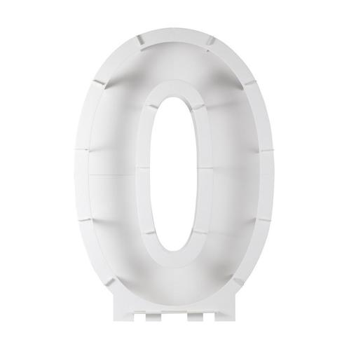 Witte Ballonnen Standaard 0 Jaar 81cm, Hobby en Vrije tijd, Feestartikelen, Nieuw, Verzenden