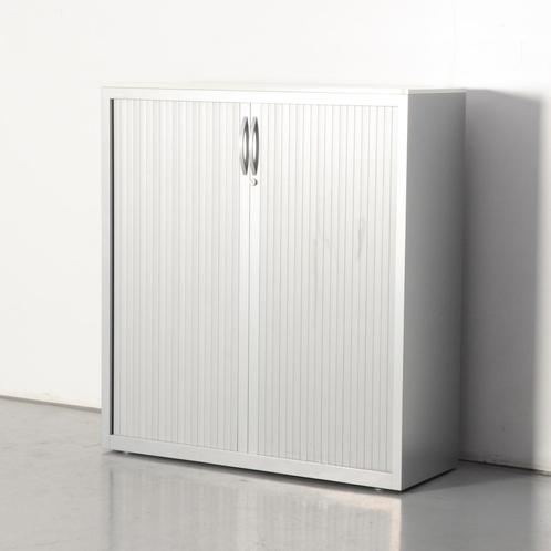 Steelcase roldeurkast, aluminium, 130 x 120 cm, incl. 2, Huis en Inrichting, Kasten | Roldeurkasten en Archiefkasten, Ophalen of Verzenden