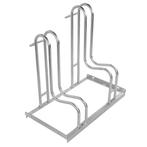Fietsenrek 700x710x465 mm voor 2 Fietsen Hoge Beugel, Verzenden