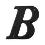 Letter B/ 152mm smeedijzer zwart, Verzenden, Nieuw, Overige typen