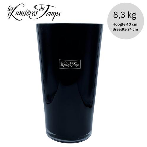 Geurkaars Vaas Glas XL Ambre Noire - 8,3 kg - Les Lumières, Sport en Fitness, Gezondheidsproducten en Wellness, Nieuw
