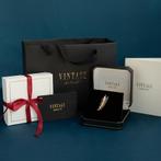 Gouden vintage broche met diamant 14 kt, Ophalen of Verzenden, Nieuw