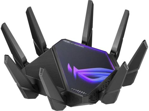 ASUS ROG Rapture GT-AXE16000 - Gaming router - WiFi 6E, Computers en Software, Netwerk switches, Zo goed als nieuw, Verzenden