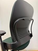 Nieuwstaat Steelcase Leap V2 Olijfgroen | 5 Jaar Garantie, Huis en Inrichting, Bureaustoelen, Verzenden, Zo goed als nieuw, Bureaustoel