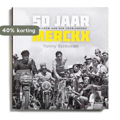 Boek Eddy Merckx NL 9789059247246 Tonny Stroucken, Boeken, Hobby en Vrije tijd, Zo goed als nieuw, Verzenden